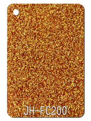 O acrílico de pouco peso do brilho do ouro cobre a decoração feita sob encomenda dos brincos da placa do perspex